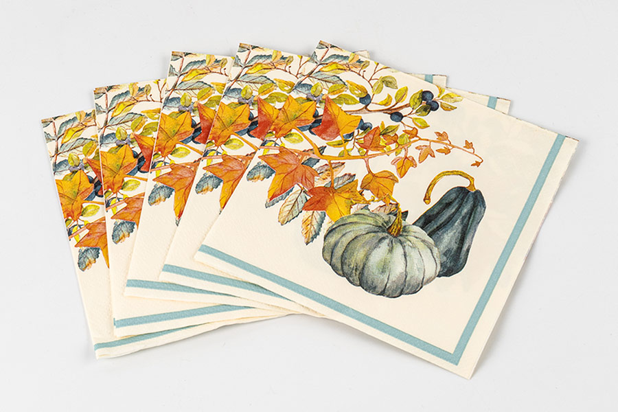 Florale Papierserviette Florale Papierserviette