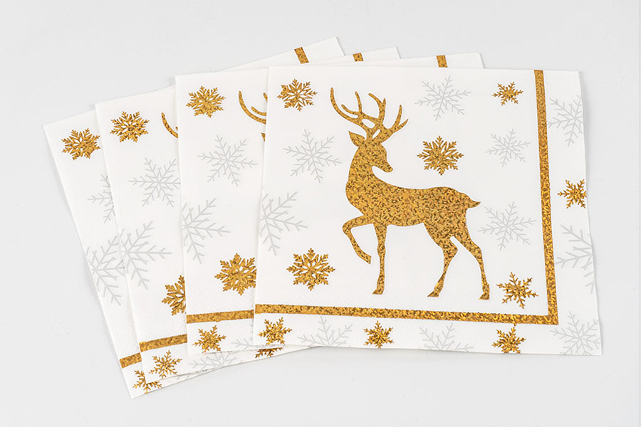 Weihnachtspapierserviette Weihnachtspapierserviette
