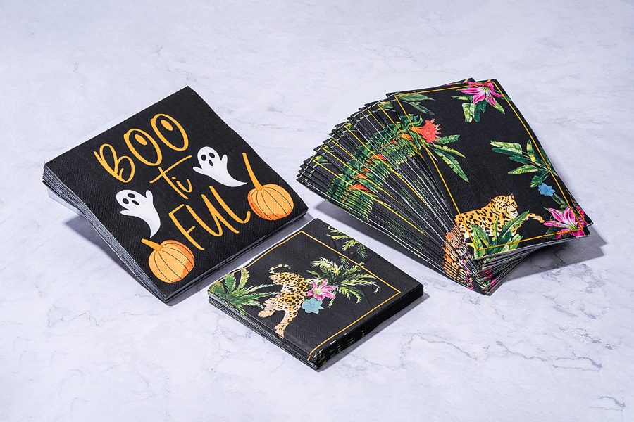 Halloween-Catering-Papiersets